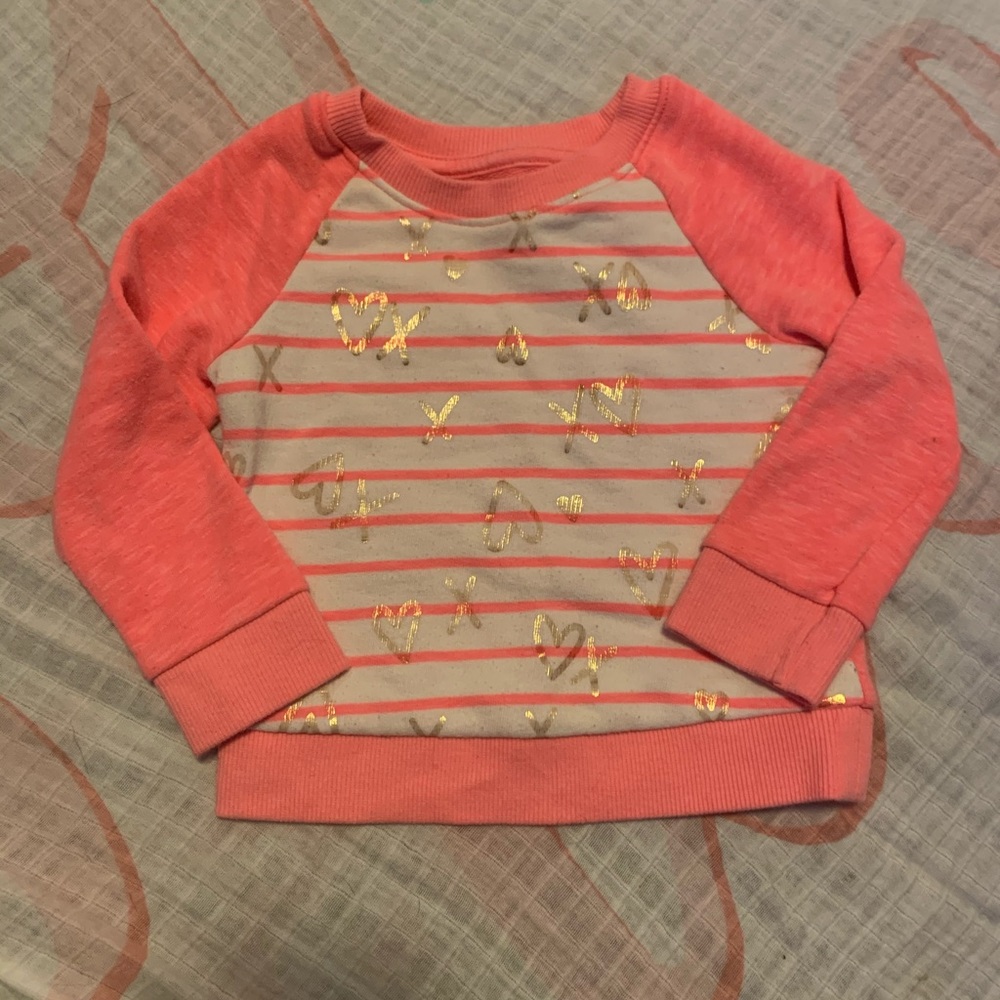 Cat and jack sweatshirt 12m